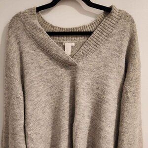 Oversized Grey Sweater by H&M
